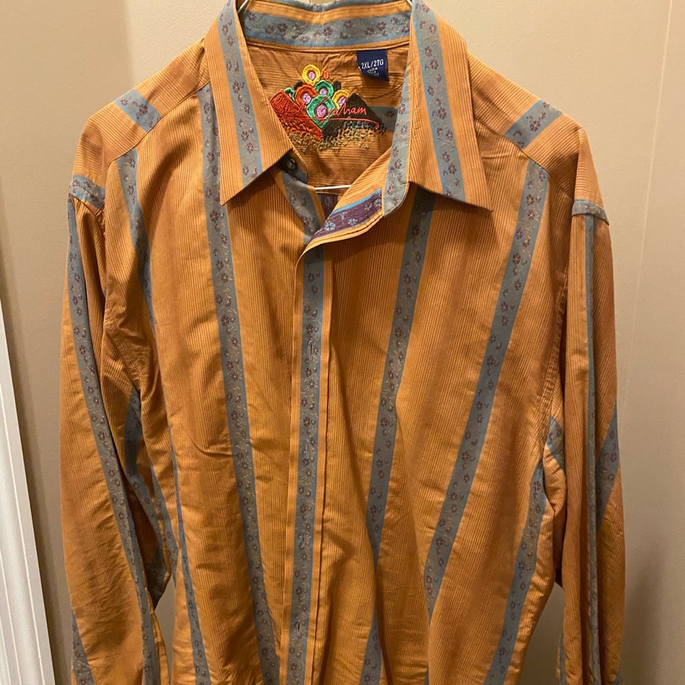 Robert Graham long sleeve shirt. Size XL